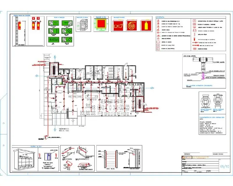 Imagem ilustrativa de Projeto de detecção e alarme de incêndio